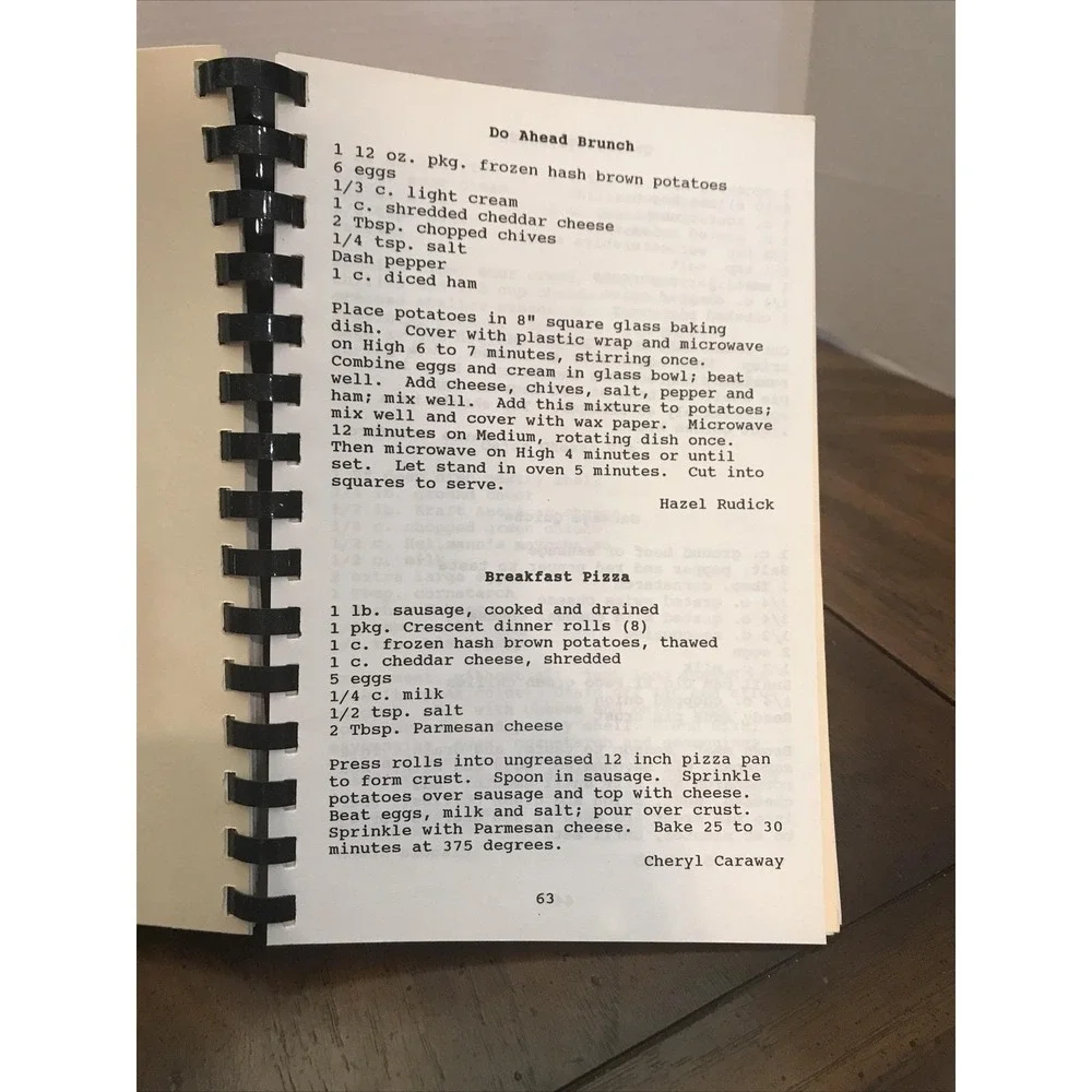 Vintage Cookbook Feed My People United‎ Methodist Of The Covenant 1986